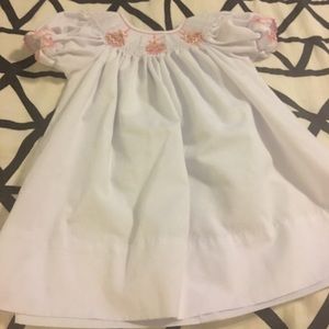 Smocked Christmas/Holiday Dress